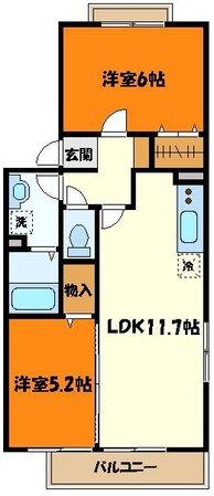 ソフィアIの物件間取画像